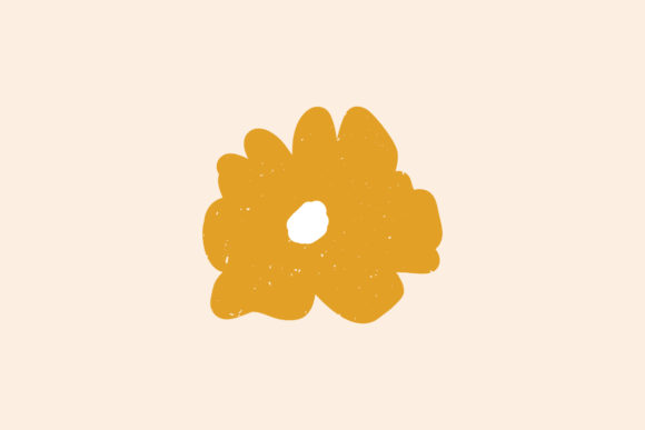Download Abstract Yellow Flowers Contemporary - Contemporary Collection