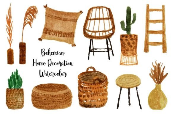 Download Artistic Boho Home and Room Decoration - Artistic Collection