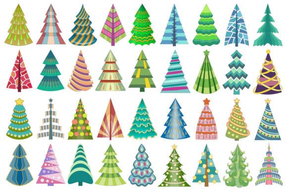 Download Christmas Tree Artistic Abstract Designs - Artistic Collection