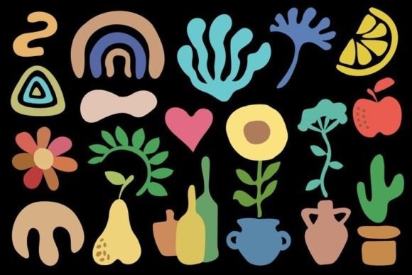 Download Boho Set, Design Shapes - Shape Collection