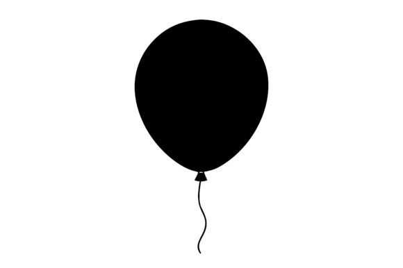Download Balloon Simple Shape Silhouette - Shape Collection