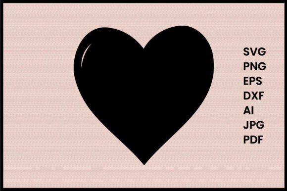 Download Heart Shape Silhouette - Shape Collection
