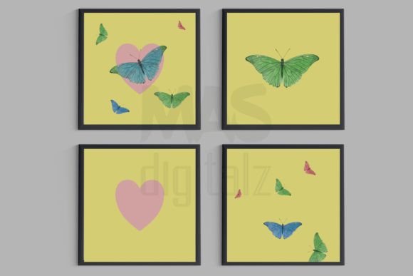 Download Butterfly Baby Nursery Decor Yellow - Baby nursery decor Collection