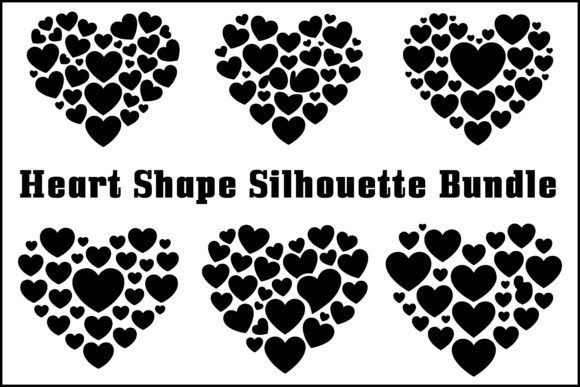 Download Heart Shape Silhouette Bundle - Shape Collection