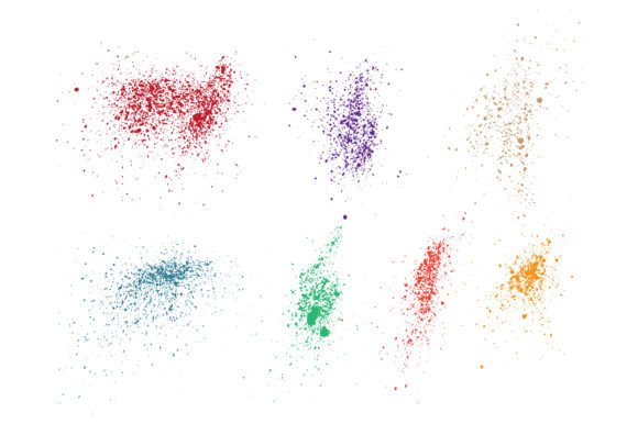 Download Colorful Blot Blood Smears Background - Blot Collection